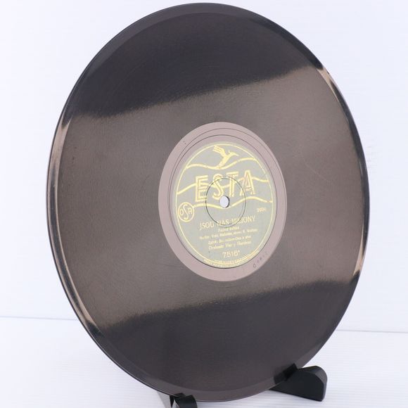 Harry Hardena - Cigareta / Jsou Nás Miliony - 10" 78 rpm Record 7516 Czech RARE - Picture 12 of 16